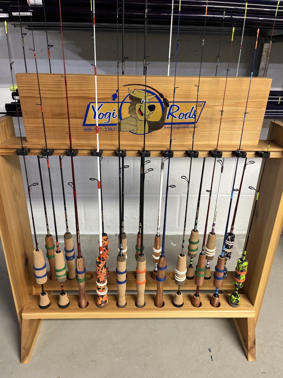 CUSTOM PANFISH ICE ROD - Yogi Rods LLC