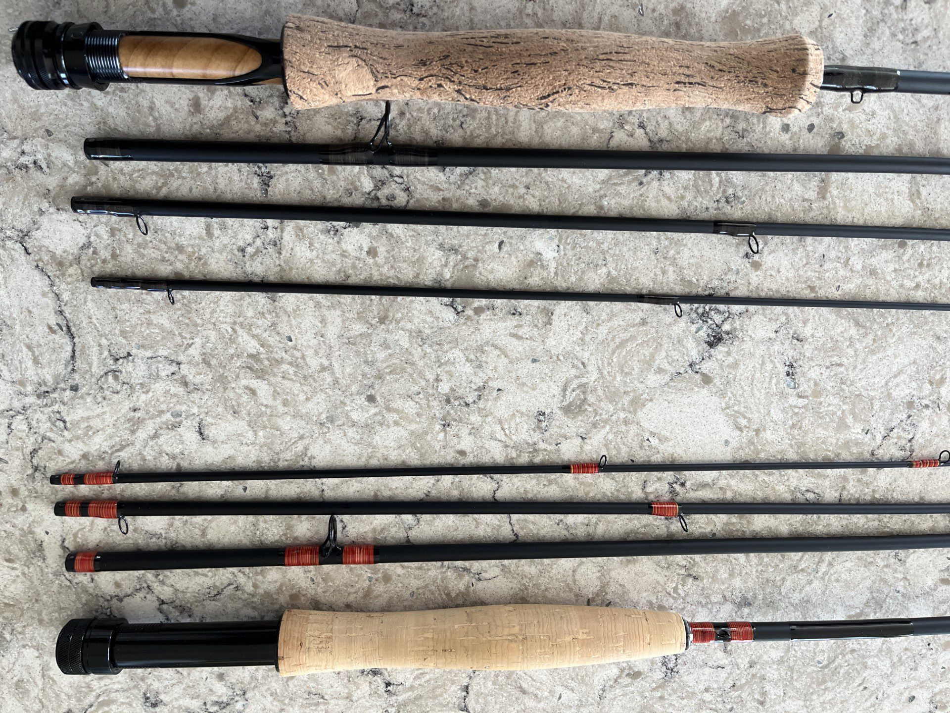 CUSTOM 9' 5 WT. FAST ACTION 4 PIECE FLY ROD - Yogi Rods LLC